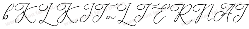 bKLKIT aLTERNATE字体转换